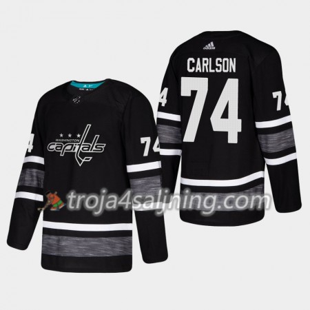 Washington Capitals tröja John Carlson 74 Svart 2019 All-Star Adidas Authentic - NHL Tröjor Herr